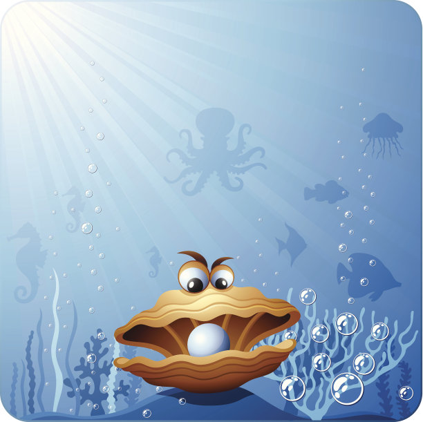 珍珠贝壳性格图片下载