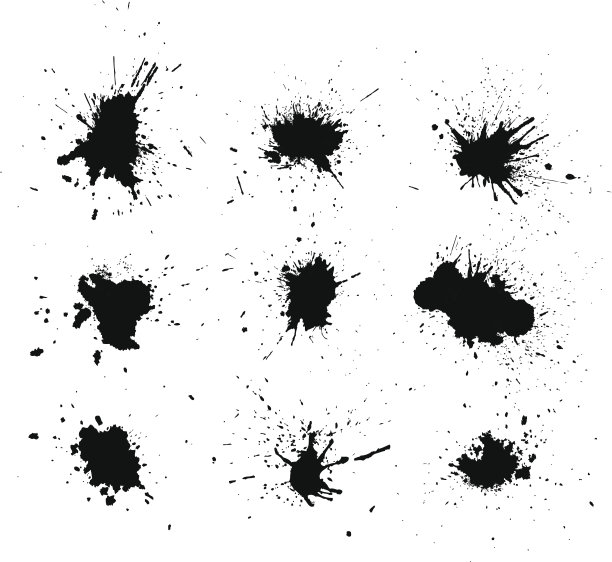 黑色色斑图片下载
