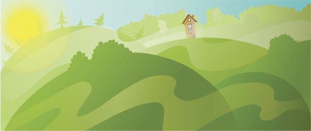 森林中的日出图片下载