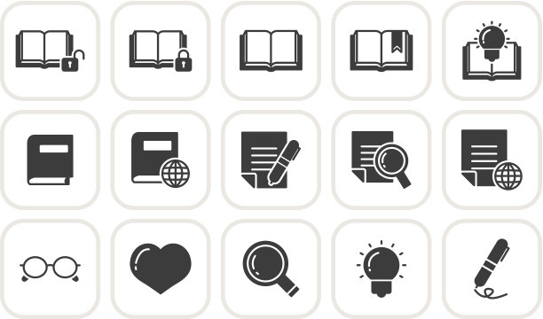 简单的阅读图标图片下载