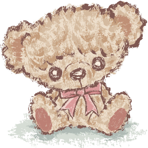 婴儿的泰迪熊图片下载