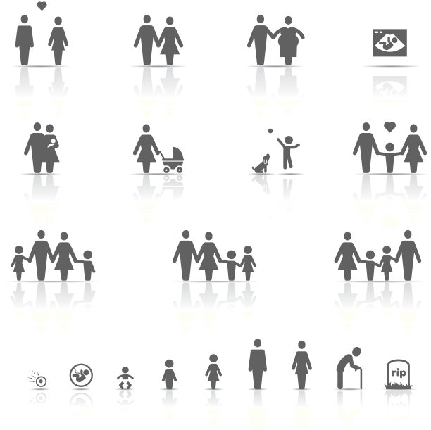 图标集，家庭和生活图片下载