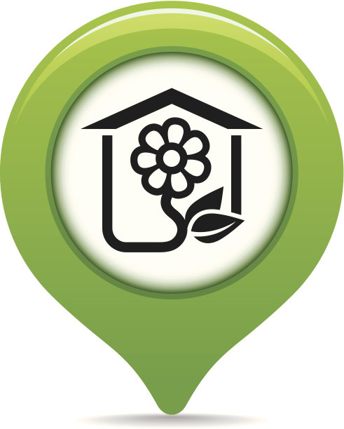 花店地图指针图片下载