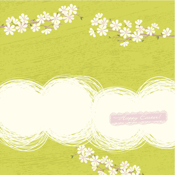 樱花盛开(复活节时间)图片下载