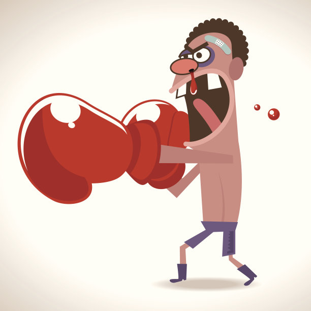 勇敢的拳击手对抗图片下载