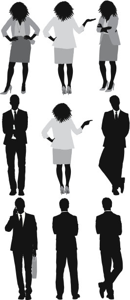 多幅商业人士的图片图片下载