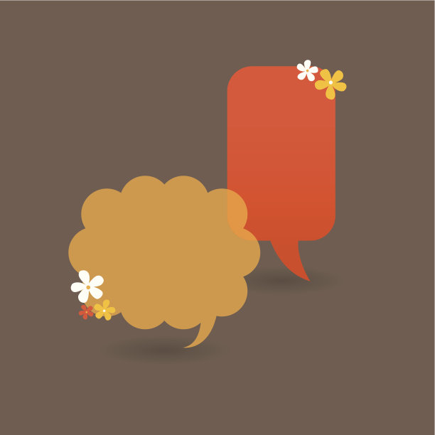 象春天的讲话泡沫图片下载