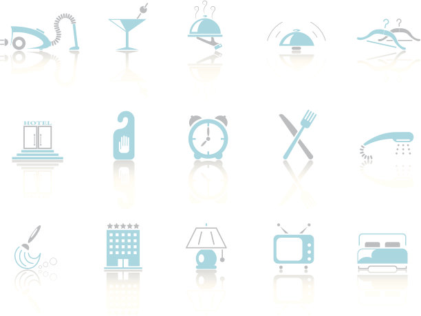 简约蓝-酒店图片下载