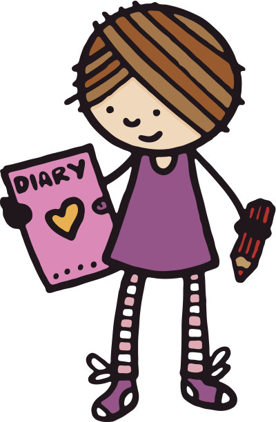 女孩的日记图片下载