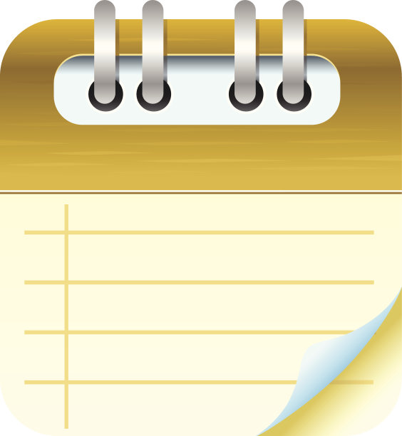 空白的记事本图片下载