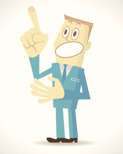 精英男子指着某样东西介绍图片下载