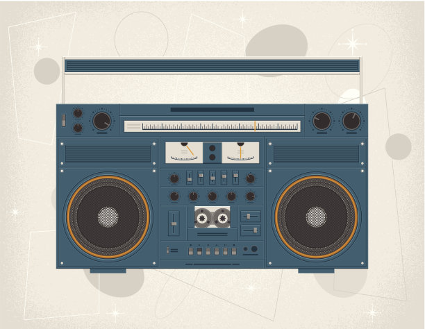 复古的音箱图片下载