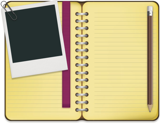 螺旋笔记本图片下载