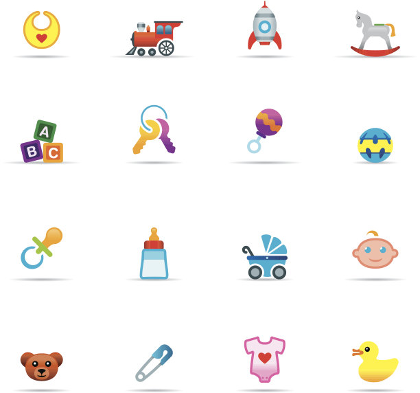 图标设置，婴儿颜色图片下载