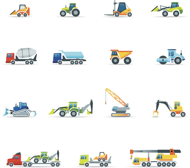 图标设置，重型机器颜色图片下载