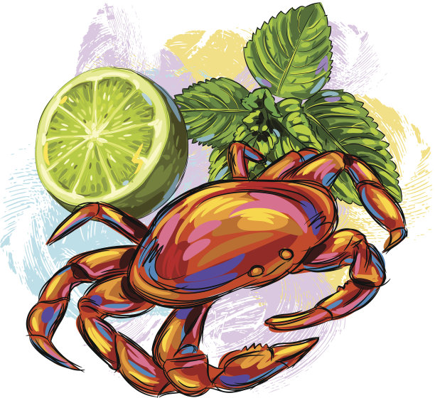 美味的螃蟹图片下载