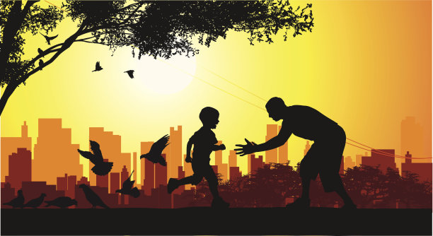 父亲和儿子图片下载