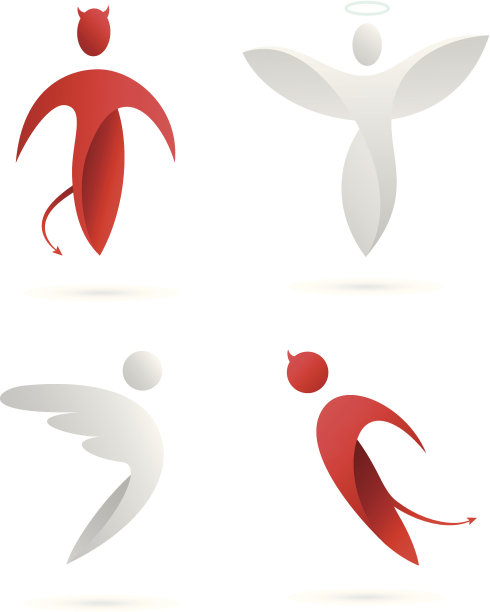 天使与魔鬼图片下载