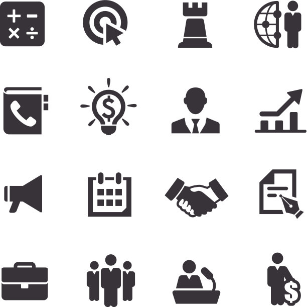 商业和商业图标-顶点系列图片下载