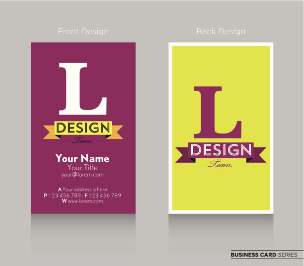 现代名片设计图片下载