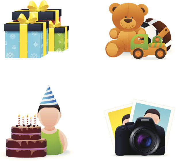 生日的图标图片下载