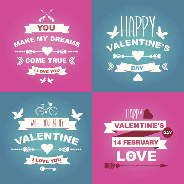 情人节的象征。图片下载