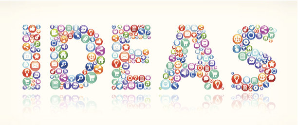 关于社交网络和互联网颜色按钮的想法图片下载