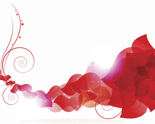 红色的花瓣波图片下载