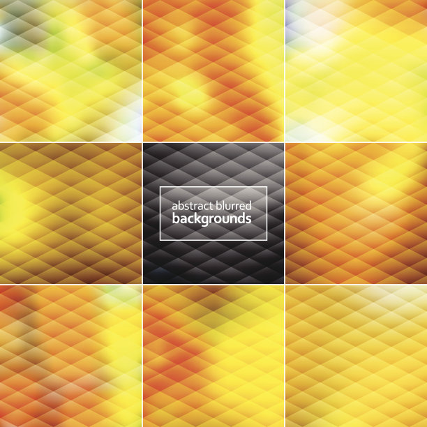 八套时尚面模糊散焦背景图片下载