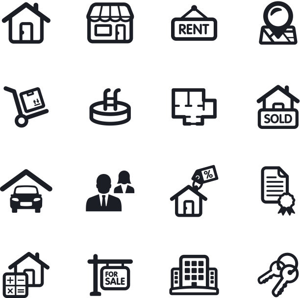 房地产的图标图片下载