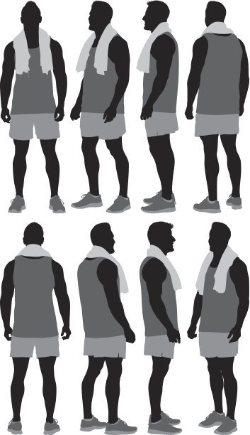 穿短裤的男人图片下载