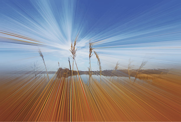 湖泊与湿地背景图片下载