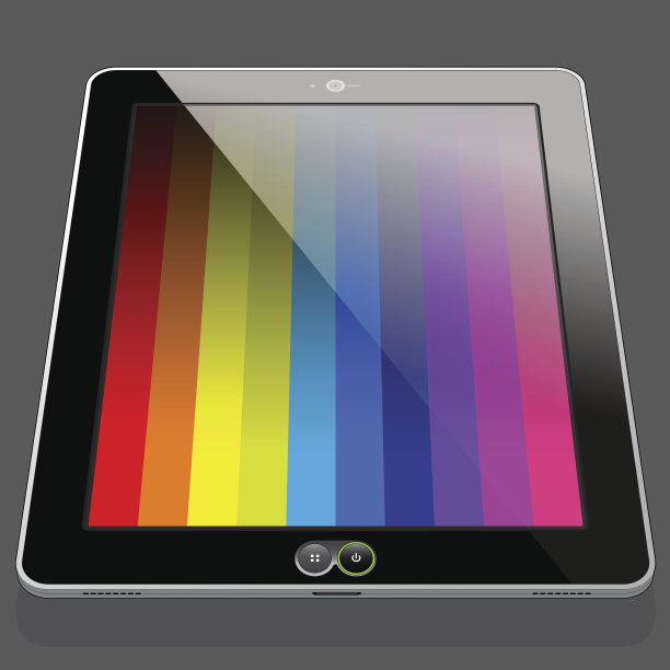 平板电脑的彩虹图片下载