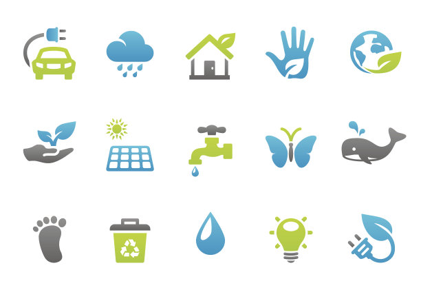 邮票图标-环境保护图片下载