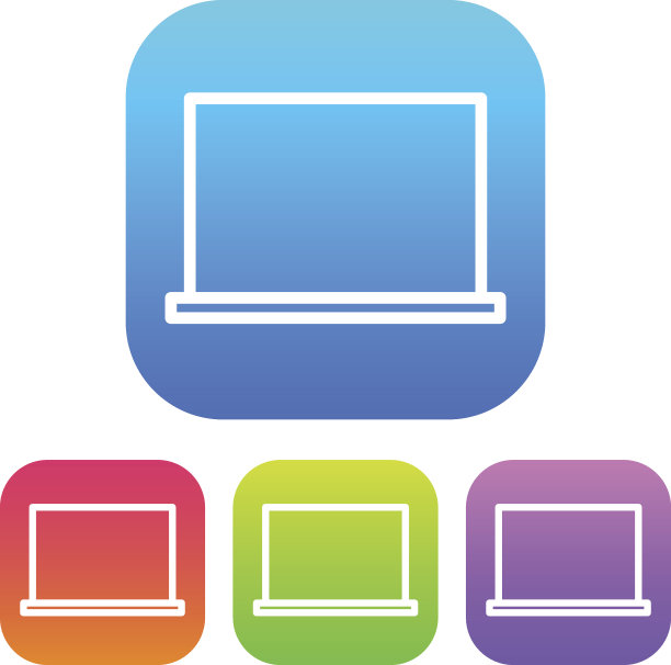 超轻界面笔记本图标图片下载