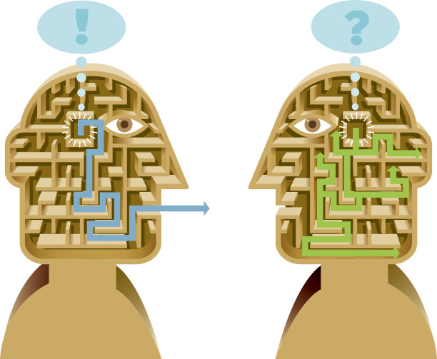 困惑的头说明图片下载