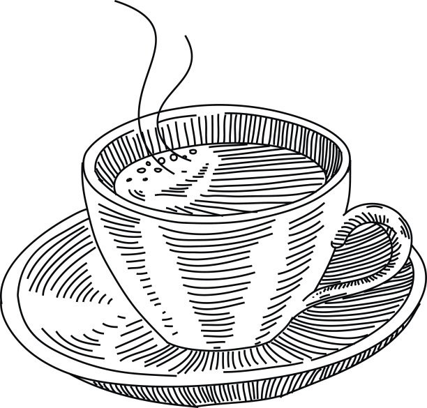 咖啡杯突图片下载