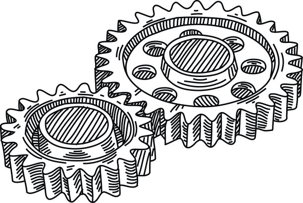 齿轮的图纸图片下载