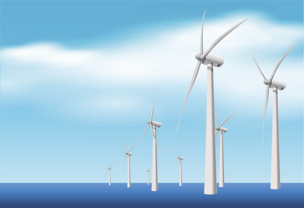 海上风力发电机图片下载