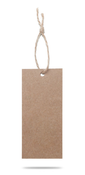 空白的礼物标签图片下载