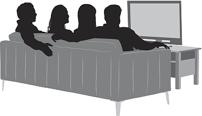 朋友看电视图片下载