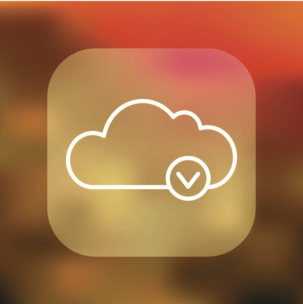 超轻接口云计算图标图片下载