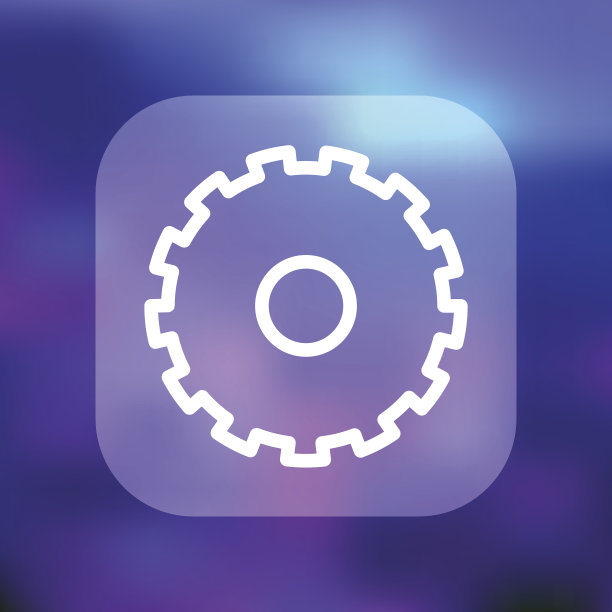 超轻界面齿轮图标图片下载