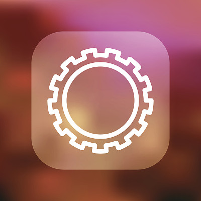 超轻界面齿轮图标图片下载