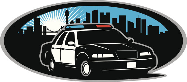 城市警车图片下载