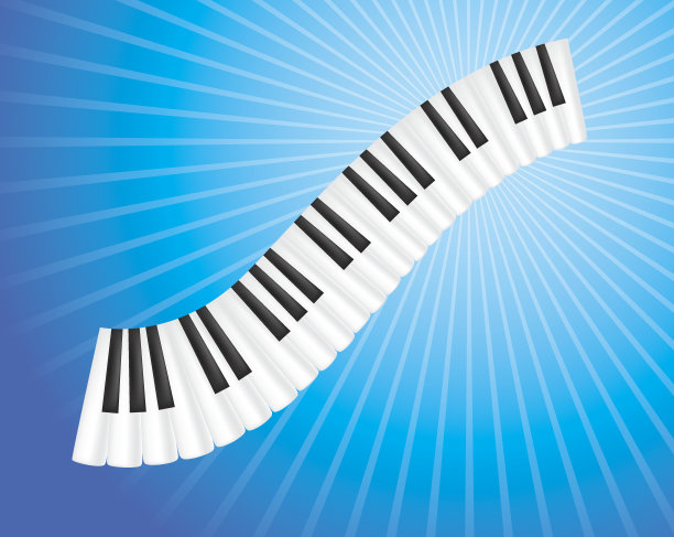 钢琴键图片下载