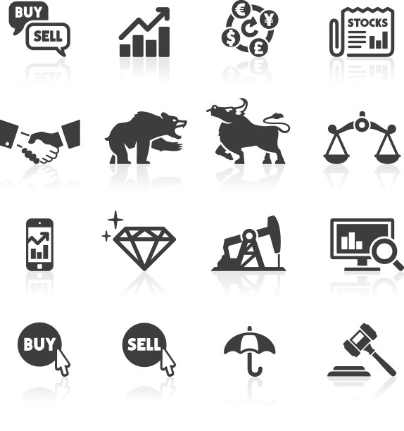 股市的图标图片下载