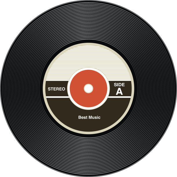 老式黑胶唱片图片下载