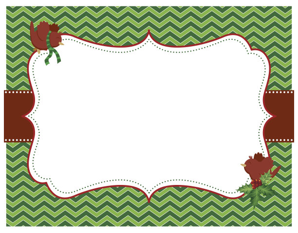 鸟类节日卡片图片下载