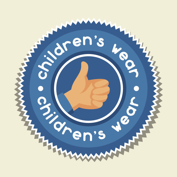 背景与贴纸儿童穿广告图片下载